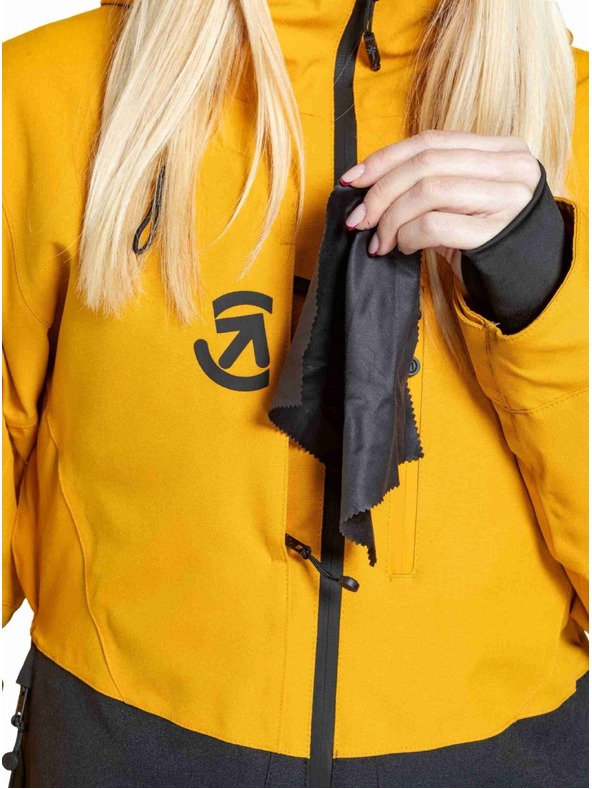 Meatfly Meatfly női SNB & SKI dzseki Gaia Sunflower / Black