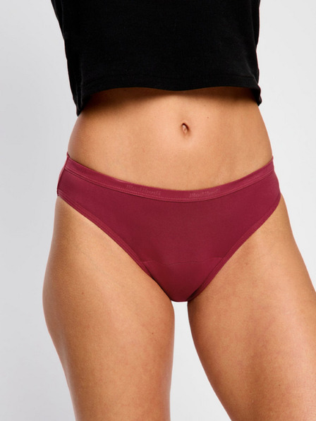 Modibodi Modibodi Classic Bikini Moderate menstruációs fehérnemű Bud Red