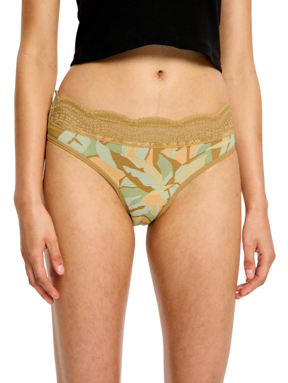 Modibodi Modibodi Sensual Hi Waist Bikini Moderate menstruációs fehérnemű Bellbird