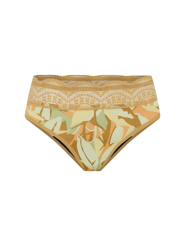 Modibodi Modibodi Sensual Hi Waist Bikini Moderate menstruációs fehérnemű Bellbird