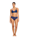 Modibodi Modibodi lntimates V Day Hi Waist Brief Moderate menstruációs fehérnemű Navy Chilli