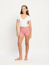 Modibodi Modibodi Teen Hipster Boyshort Moderate lányok menstruációs alsónadrág Happy Hearts