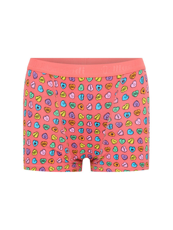Modibodi Modibodi Teen Hipster Boyshort Moderate lányok menstruációs alsónadrág Happy Hearts