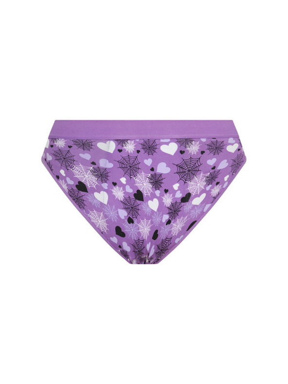 Modibodi Modibodi Teen Hipster Bikini Super lányok menstruációs alsónadrág Wicked Web Purple