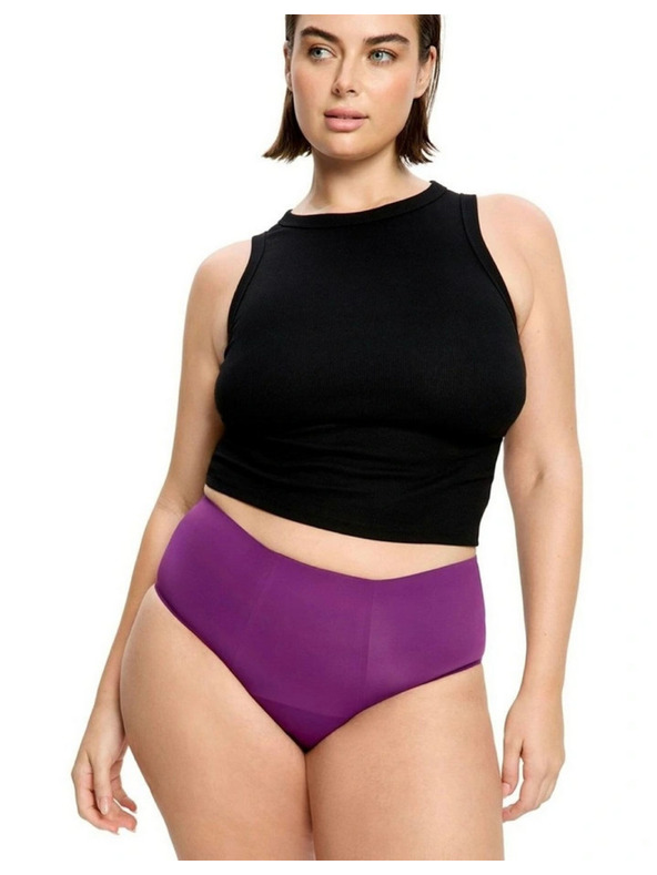 Modibodi Modibodi Allure Seamfree Full Brief Super menstruációs alsónadrág Mystic Purple