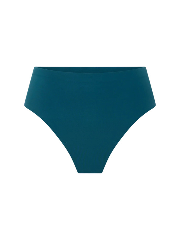 Modibodi Modibodi Seamfree Hi Waist Cheeky Moderate menstruációs alsónadrág Teale Blue