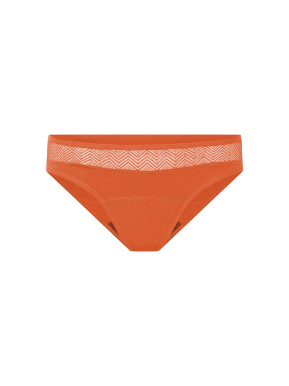 Modibodi Modibodi Sensual Bikini Light menstruációs alsónadrág Burnt Brick