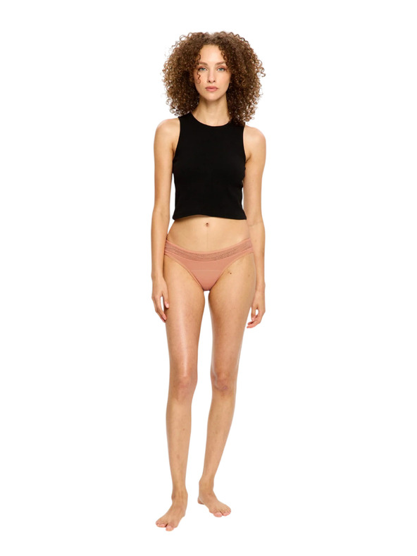 Modibodi Modibodi Sensual Bikini Moderate menstruációs alsónadrág Cameo Peach