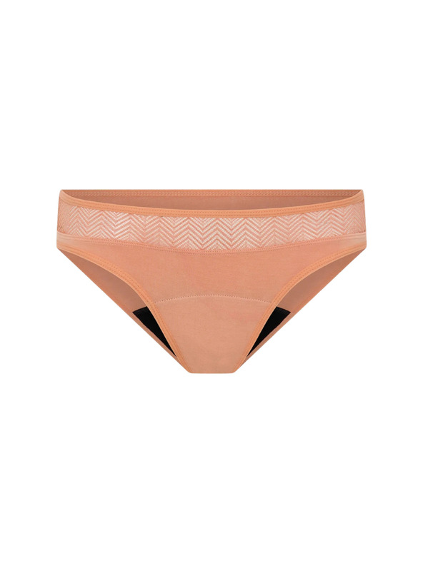 Modibodi Modibodi Sensual Bikini Moderate menstruációs alsónadrág Cameo Peach