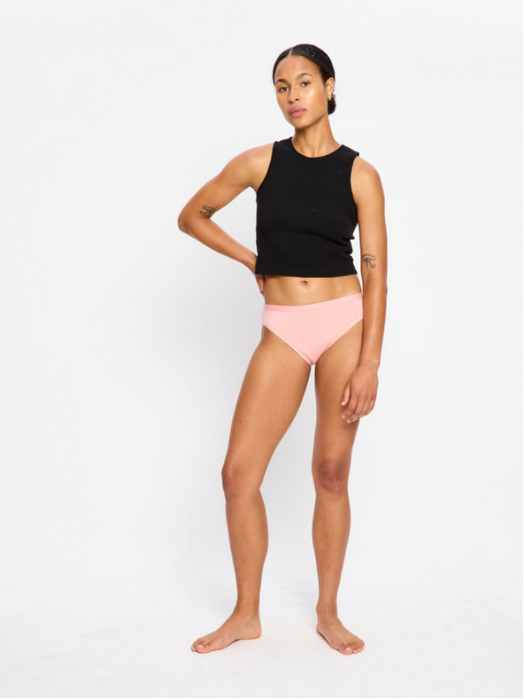 Modibodi Modibodi Classic Bikini Moderate-Heavy menstruációs alsónadrág Prickly Pink