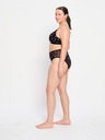 Modibodi Modibodi Intimates V Day Hi Waist Brief Moderate-Heavy menstruációs alsónadrág Black Rose