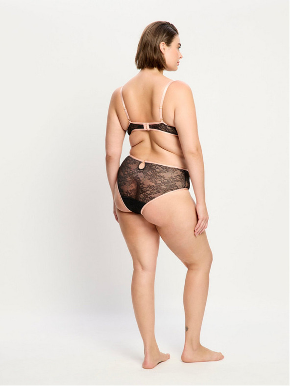 Modibodi Modibodi Bliss Hi Waist Brief Moderate menstruációs alsónadrág Jet Black