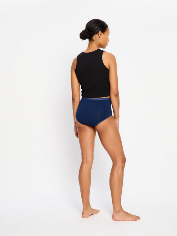 Modibodi Modibodi Classic Full Brief Super-Overnight menstruációs alsónadrág Night sky Blue