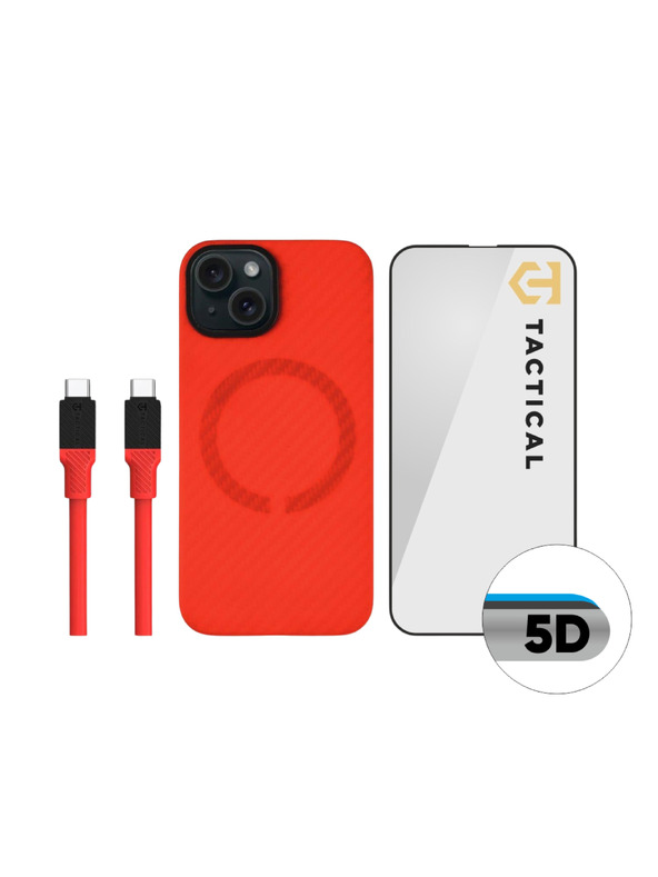 Tactical Tactical Red Limited Edition Combo pro Apple iPhone 15