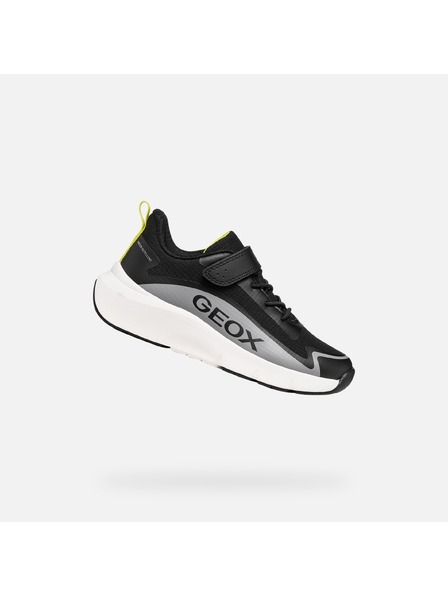 Geox Fekete fiú sportcipő Geox Pro-ran WR