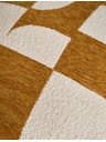 Marks & Spencer Vinylos jacquard párna csipkével és geometrikus mintával Marks & Spencer arany