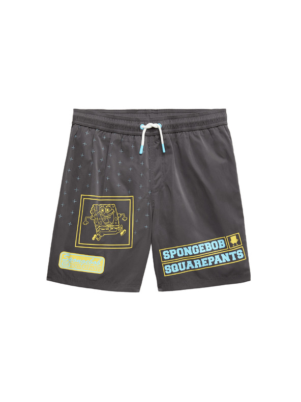 Marks & Spencer Fürdőnadrág SpongeBob Squarepants™ mintával és motívummal (6–16 év) Marks & Spencer fekete