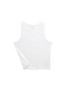 Marks & Spencer Pamut tartalmú ujjatlan top (6–16 év) Marks & Spencer fehér