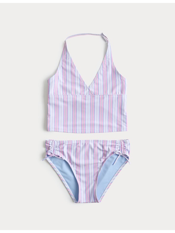 Marks & Spencer Marks & Spencer 2 részes csíkos tankini (6–16 év) rózsaszín