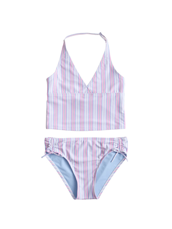 Marks & Spencer Marks & Spencer 2 részes csíkos tankini (6–16 év) rózsaszín