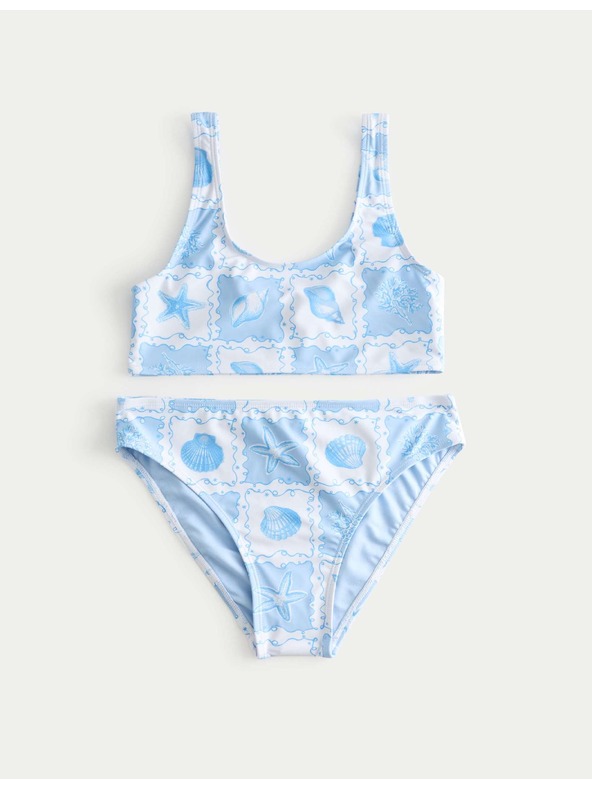 Marks & Spencer Marks & Spencer 2 részes bikini kagylónyomattal (6–16 év) kék