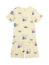 Marks & Spencer Marks & Spencer Lilo & Stitch™ tiszta pamut pizsama (3–16 év) sárga