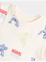 Marks & Spencer Marks & Spencer pamut pizsama Marvel™ motívummal (3–12 év) krém
