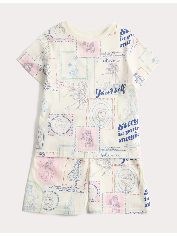 Marks & Spencer Marks & Spencer Disney Frozen™ gyerek pizsama (1–8 év) többszínű