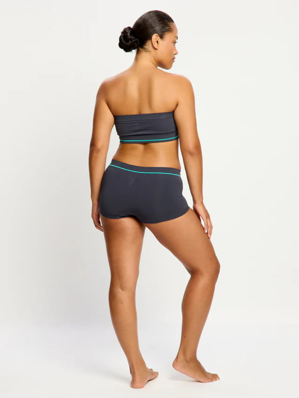Modibodi Modibodi Smileyworld Seamless Boyshort Moisture Wicking Steel női alsónadrág