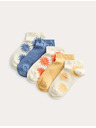 Marks & Spencer Trainer Liners™ edzőzokni magas pamutarányú, 5 pár csomag (6 kicsi – 7 nagy) Marks & Spencer krém