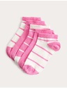 Marks & Spencer Trainer Liners™ edzőzokni csíkokkal és magas pamutarányú, 5 pár csomag (6 kicsi – 7 nagy) Marks & Spencer kék