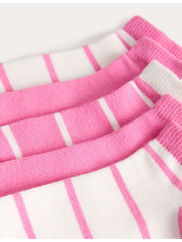 Marks & Spencer Trainer Liners™ edzőzokni csíkokkal és magas pamutarányú, 5 pár csomag (6 kicsi – 7 nagy) Marks & Spencer kék