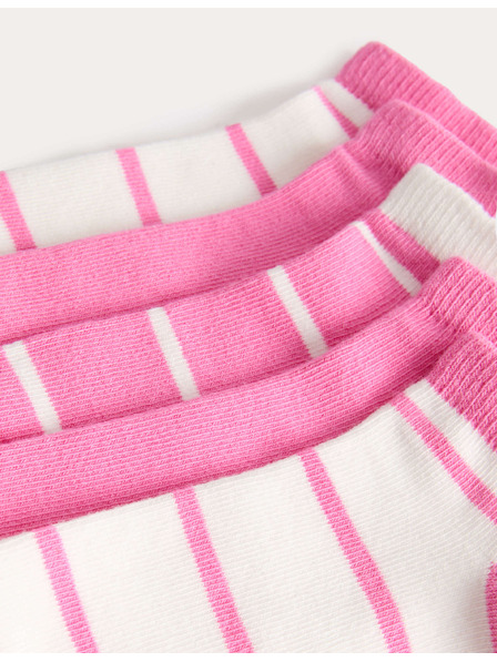 Marks & Spencer Trainer Liners™ edzőzokni csíkokkal és magas pamutarányú, 5 pár csomag (6 kicsi – 7 nagy) Marks & Spencer kék