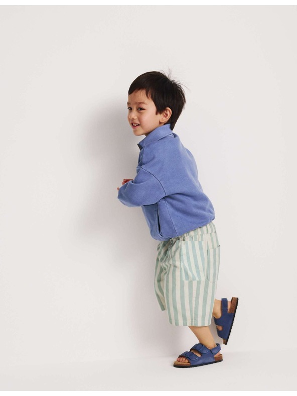 Marks & Spencer Farmercsilkos rövidnadrág tiszta pamutból (2–8 év) Marks & Spencer kék