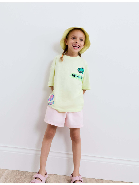 Marks & Spencer Dinoszaurusz Toy Story™ póló tiszta pamutból (2–8 év) Marks & Spencer sárga