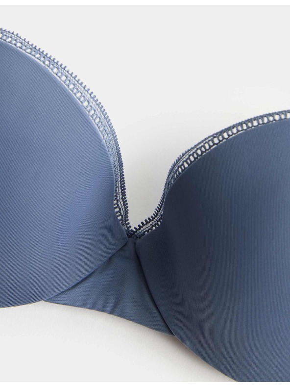 Marks & Spencer Boston push-up balkonmelltartó mikroszálból acélmerevítővel Marks & Spencer kék