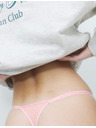 Marks & Spencer Tanga hímzéssel Leah Marks & Spencer rózsaszín