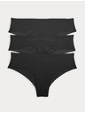 Marks & Spencer 3 darabos alsónemű szett alacsony derekú Body Invisibles™ VPL nélkül Marks & Spencer fekete