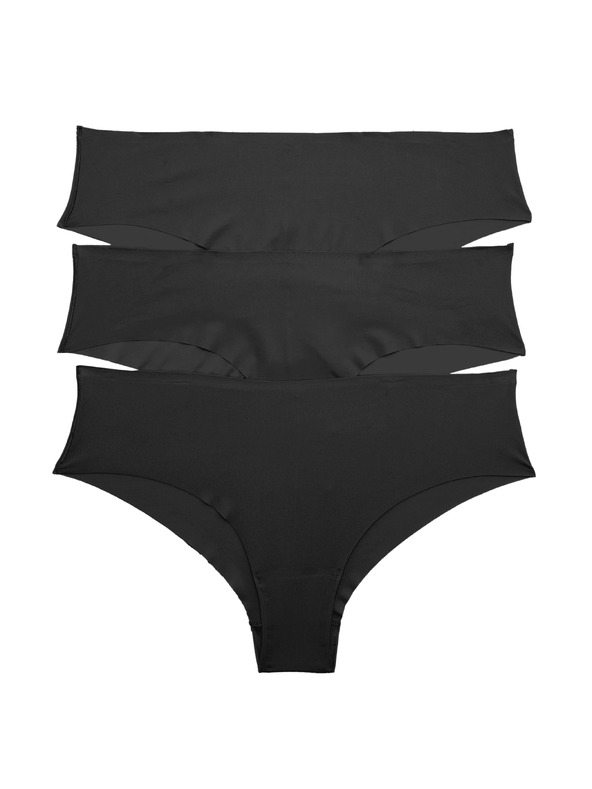 Marks & Spencer 3 darabos alsónemű szett alacsony derekú Body Invisibles™ VPL nélkül Marks & Spencer fekete