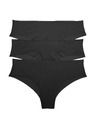 Marks & Spencer 3 darabos alsónemű szett alacsony derekú Body Invisibles™ VPL nélkül Marks & Spencer fekete