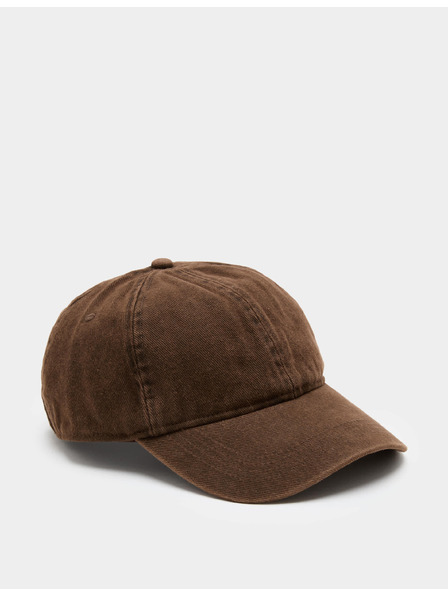 Marks & Spencer Mosott baseball sapka tiszta pamutból Marks & Spencer barna