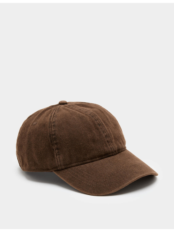 Marks & Spencer Mosott baseball sapka tiszta pamutból Marks & Spencer barna