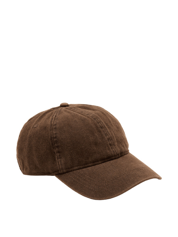 Marks & Spencer Mosott baseball sapka tiszta pamutból Marks & Spencer barna