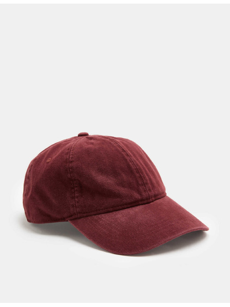 Marks & Spencer Mosott baseball sapka tiszta pamutból Marks & Spencer piros