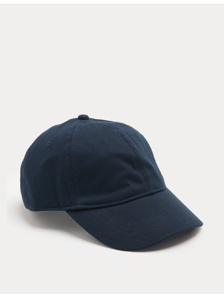 Marks & Spencer Baseball sapka tiszta pamutból Marks & Spencer tengerkék