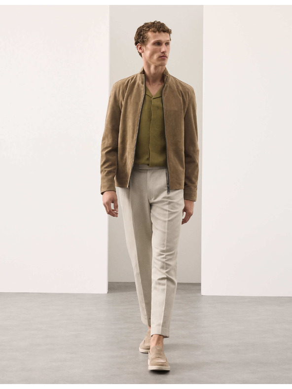 Marks & Spencer Ing lenvászon keverékből rövid ujjal Marks & Spencer zöld