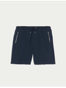 Marks & Spencer Shorts közönséges szabásban rugalmas derékkal Marks & Spencer tengeri kék