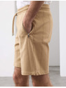 Marks & Spencer Shorts normál szabásban, magas pamuttartalmú és textúrával Marks & Spencer bézs