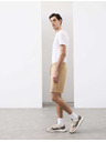 Marks & Spencer Shorts normál szabásban, magas pamuttartalmú és textúrával Marks & Spencer bézs