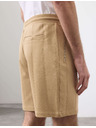 Marks & Spencer Shorts normál szabásban, magas pamuttartalmú és textúrával Marks & Spencer bézs
